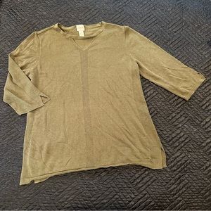 Olive Green Blouse